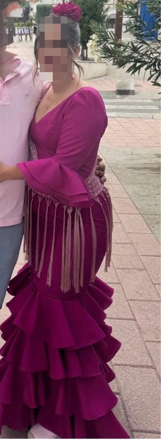 Vestido Flamenca Buganvilla