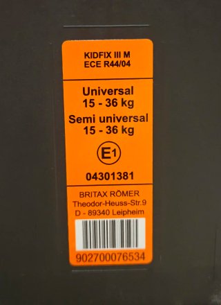 Silla coche Britax Römer Roja