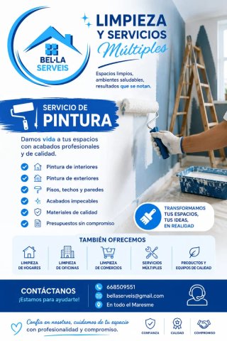 Servicio de Limpieza y Pintura
