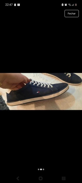 Sapatilhas Tommy Hilfiger Azul Tamanho 41