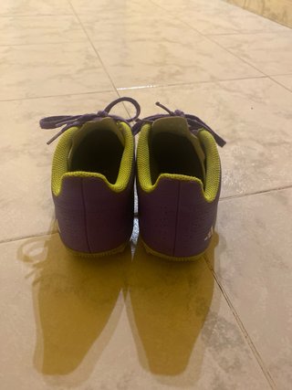 Zapatos de fútbol Adidas F50 Morado/Dorado