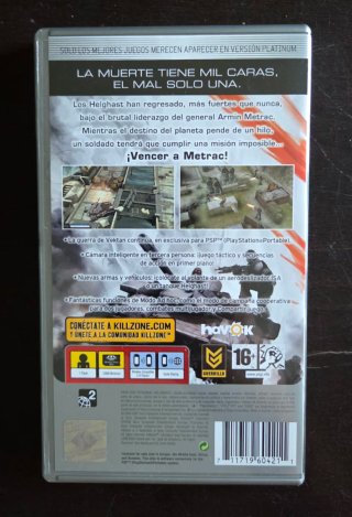 PSP Killzone Liberation Platinum