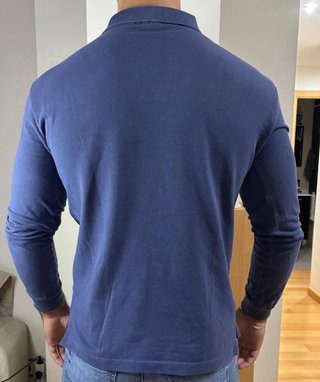 Polo Ralph Lauren Manga Larga Azul