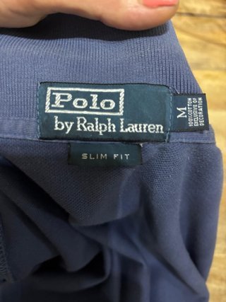 Polo Ralph Lauren Manga Larga Azul