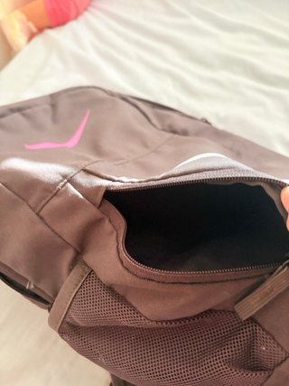 Mochila Nike Gris y Rosa