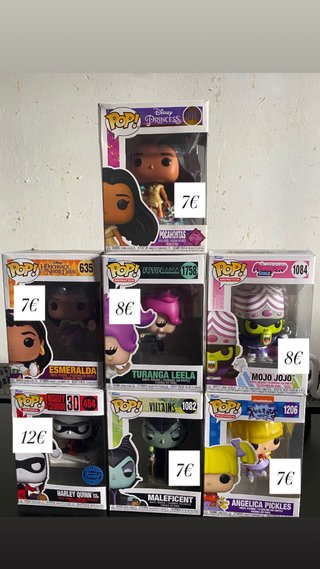 Lote Funko Pop! Disney, Futurama, DC, etc.