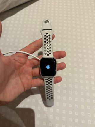 Apple Watch Series 7 Plata/Blanco