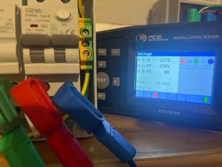 Cuadro RCD Tipo B protecciones cargador VE
