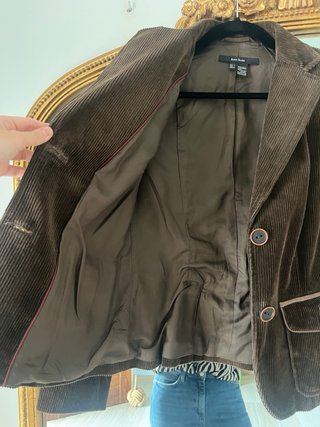 Chaqueta Zara Pana Marrón Talla L