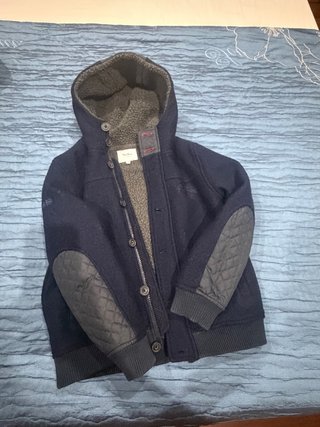 Cazadora niño borreguillo Pepe Jeans azul