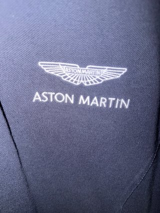 Polo Aston Martin AMR Azul y Verde