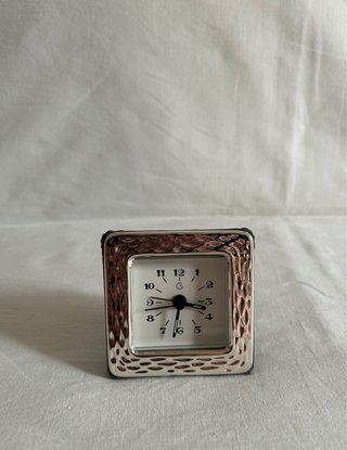 Precioso reloj de mesa vintage de Guido Galbiati