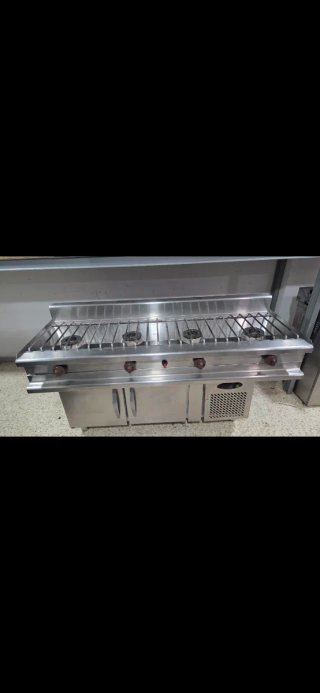 Cocina Industrial Gas 4 Fuegos