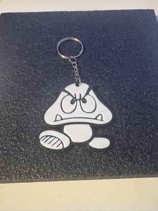Llavero Goomba Mario Bros