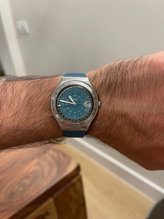 Reloj Swatch Irony Happy Joe Azul