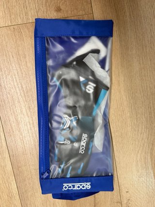 Guantes Sparco Rush Azul/Negro