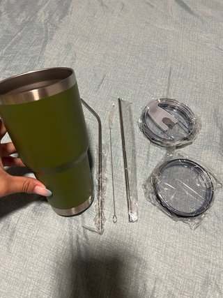 Taza Termo Y·JH 30oz Verde Militar