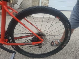Bicicleta Cannondale Naranja