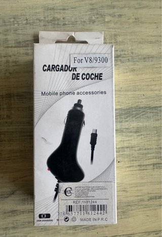 Cargador Coche 12V Micro USB