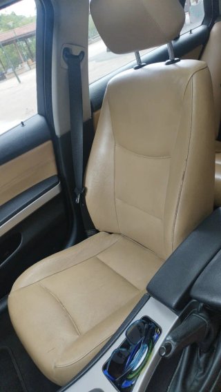 Asientos de cuero beige BMW E91