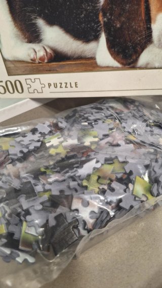 Puzzle 500 piezas Clementoni Cachorros Beagle