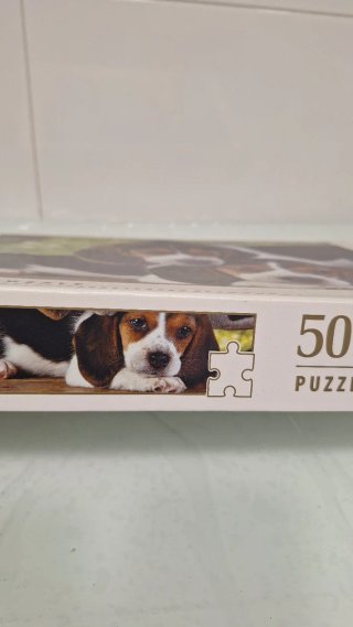 Puzzle 500 piezas Clementoni Cachorros Beagle