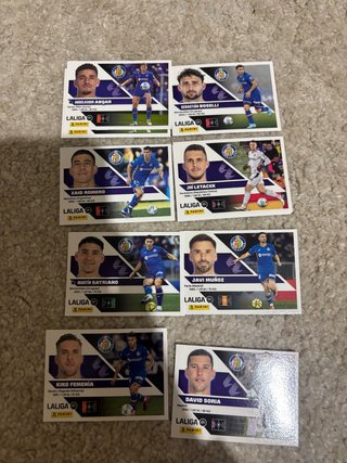 Lote cromos Getafe CF - LaLiga Panini