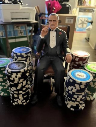 Figura Padrino Vito Corleone 15cm