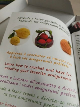 Kit Amigurumis Crochet Verduras DMC