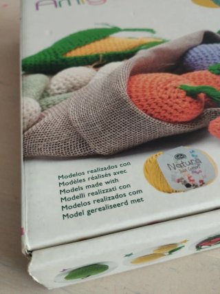 Kit Amigurumis Crochet Verduras DMC