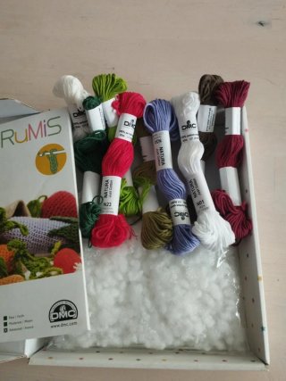 Kit Amigurumis Crochet Verduras DMC
