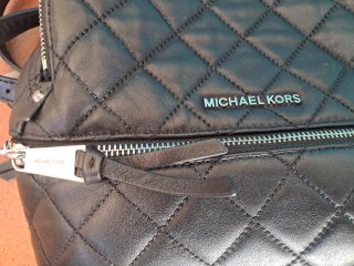 Zaino Michael Kors Pelle Trapuntata Nero
