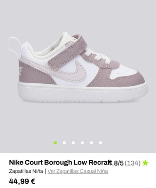 Zapatillas Nike Niña Talla 25