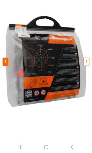 Cadenas de nieve/ fundas Autoshock 695 nuevas