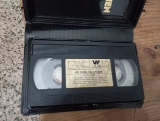 VHS El Furor del Dragón / EDICION VIDEOCLUB