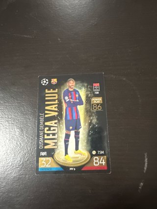 Cromo Topps Champions League Dembélé 22/23