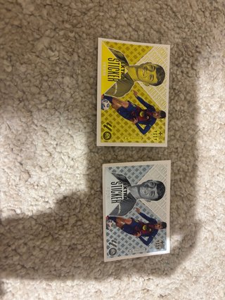 2 Cromos Pedri Extra Sticker
