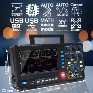 Osciloscopio Digital PeakTech 1400