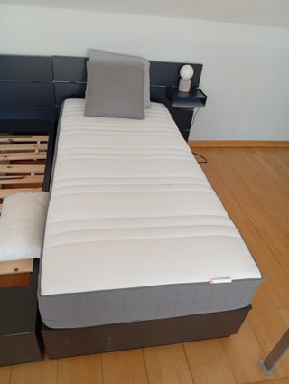 Dormitorio IKEA NORDLI + Colchón EMMA + mueble tv