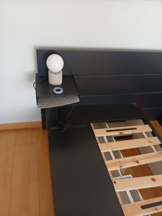 Dormitorio IKEA NORDLI + Colchón EMMA + mueble tv