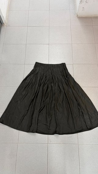 Falda Massimo Dutti Talla 40 Negra