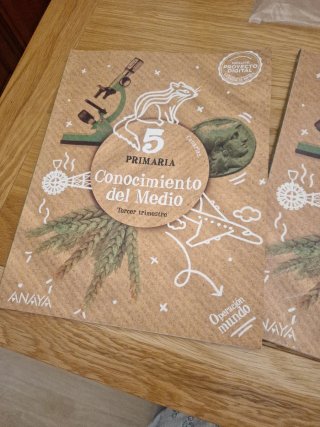 Libros conocimiento del medio Anaya