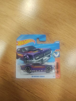 Hot Wheels '68 Mercury Cougar Morado