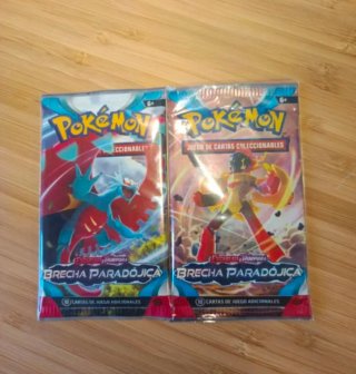 Sobres de cartas Pokémon Brecha Paradojica