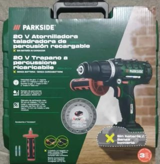 Aparafusadora Parkside 20v - nova