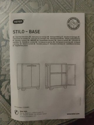 Armario exterior sin estrenar (Montaje fácil)