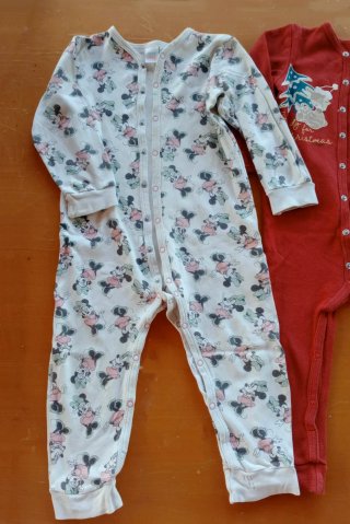 Lote 4 Pijamas Unisex 2-3 años