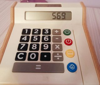 Caja Registradora DUKTIG Ikea Juguete