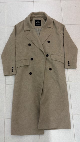 Abrigo Pull&Bear Beige Talla xs