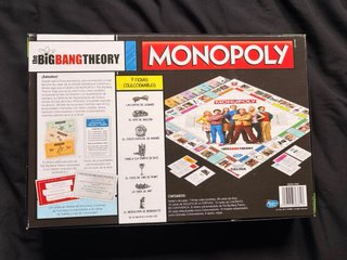 Monopoly The Big Bang Theory Edición Español